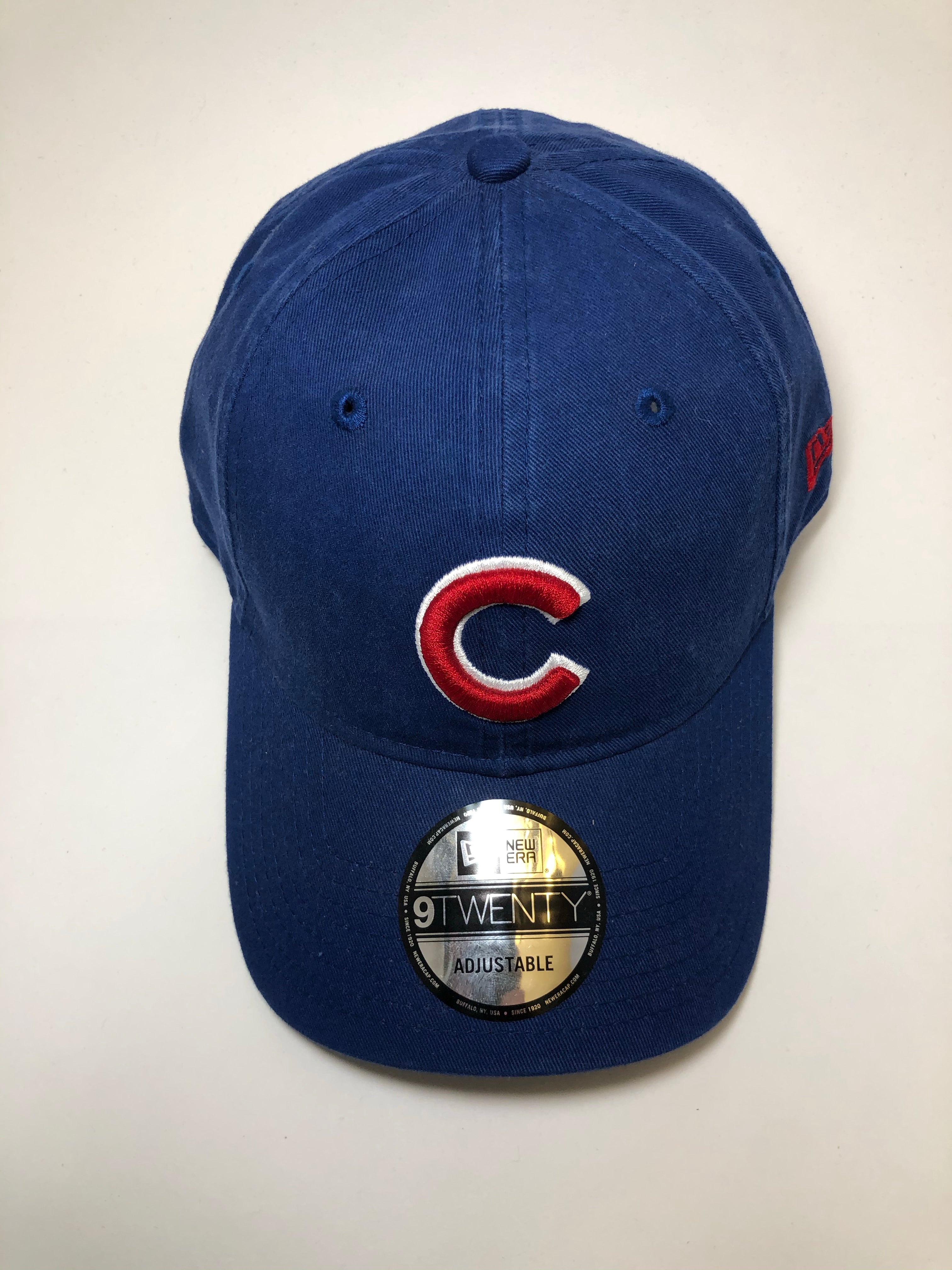 Mens Chicago Cubs New Era Royal Core Classic 9TWENTY Adjustable Hat - On Time Fashions Tuscaloosa